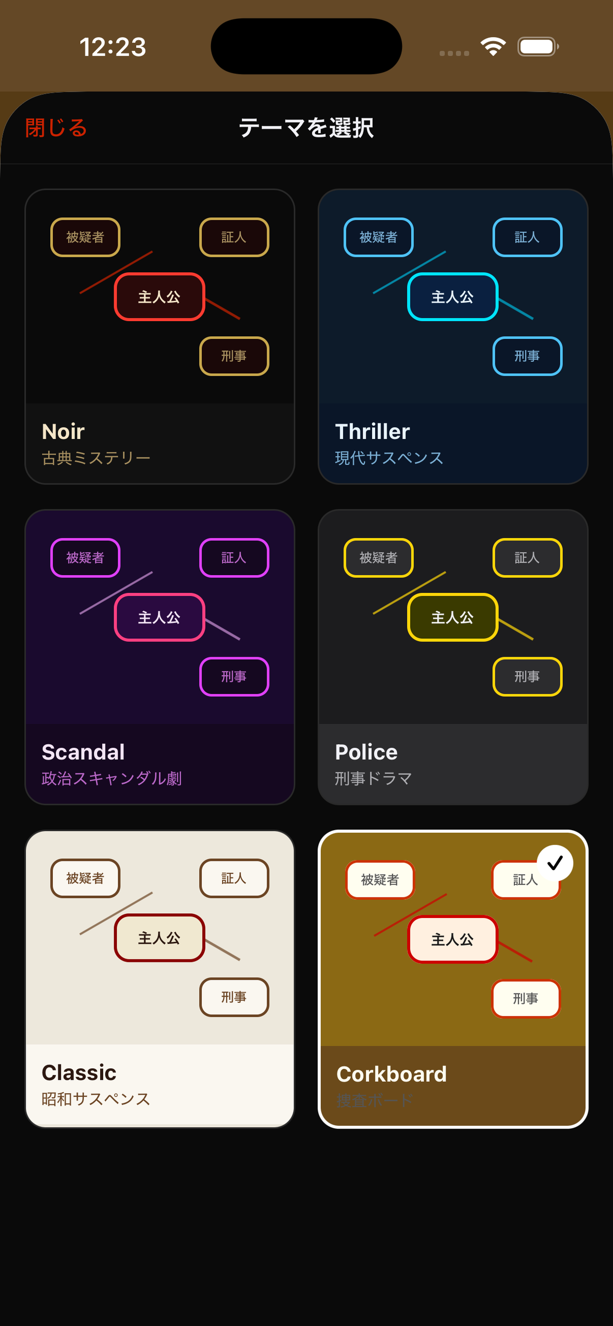 相関図ツール