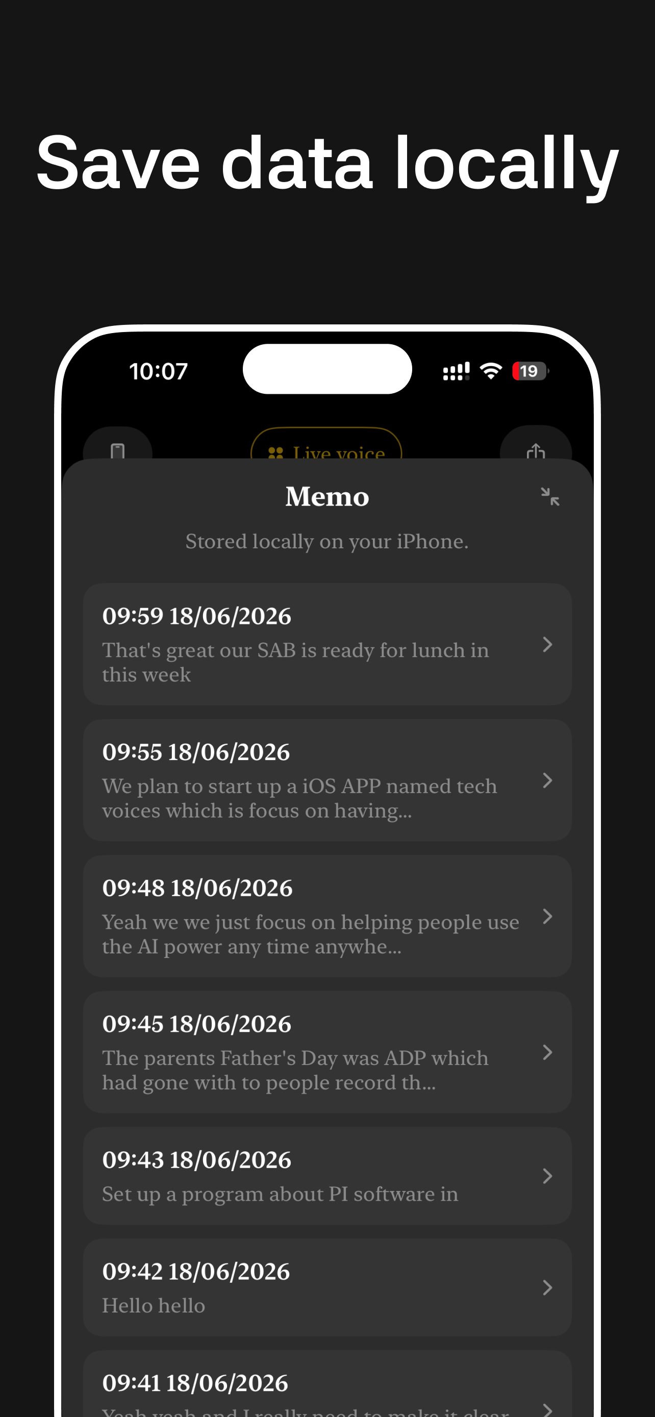 TapVoices screenshot 5