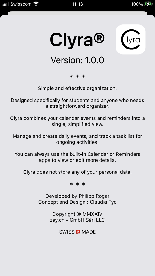 #4. Clyra (iOS) Podle: Philippe Zay