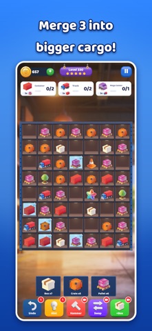 Merge Depot: Cargo Puzzle, capture d'écran 1