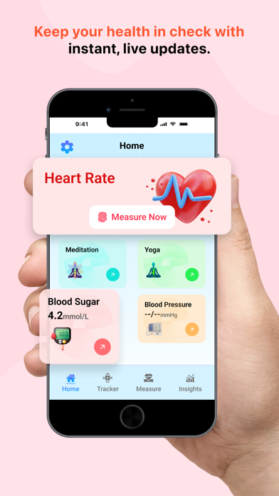Health Tracker: BP Heart Rate Screenshot