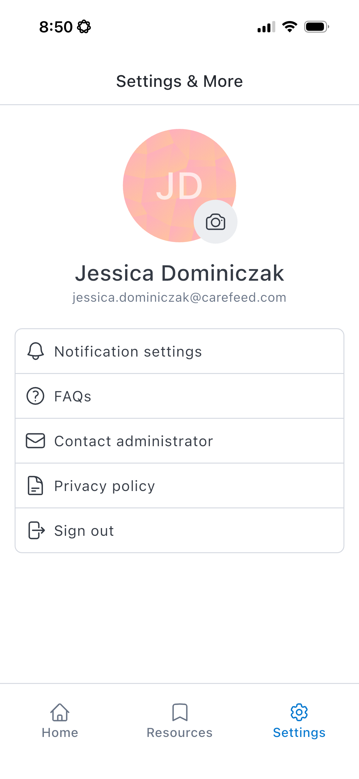 Carefeed Employee App