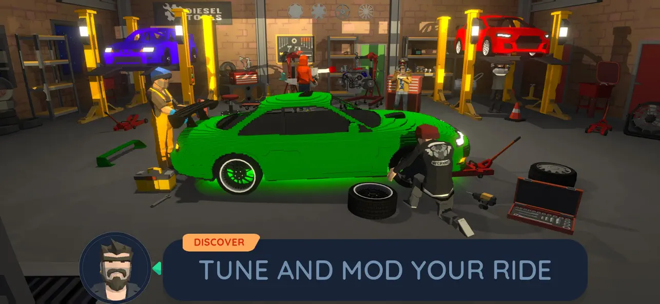 Screenshot #3 pour Drag Sim: King Of The Racing