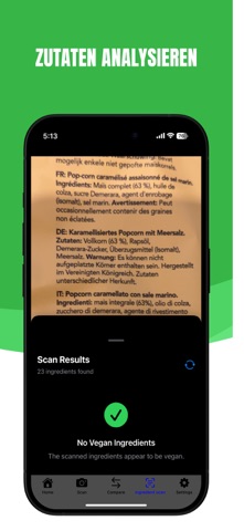 VeganCheckr: Vegan-Scan iPhone screenshot 3
