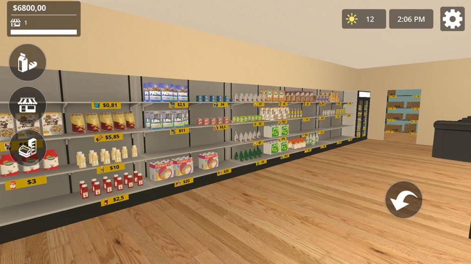 #2. City Shop Simulator (iOS) 由: Dmitriy Dedkov