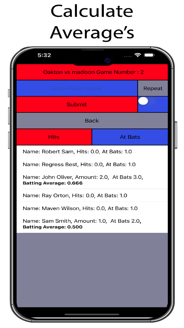 Batting Stat Analyzer