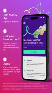 money app - cash advance iphone screenshot 2