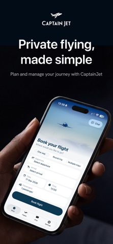 CaptainJet Private Jet Charter Screenshot 1 of 6