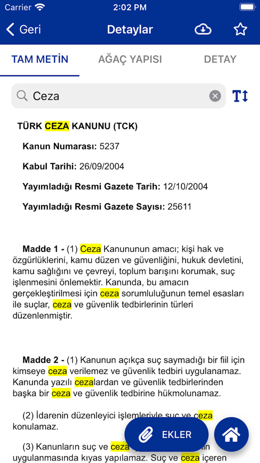 #6. UYAP Mevzuat (iOS) Podle: T.C Adalet Bakanlığı