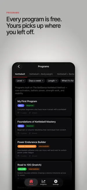 BellSense: Kettlebell Coach screenshot 4