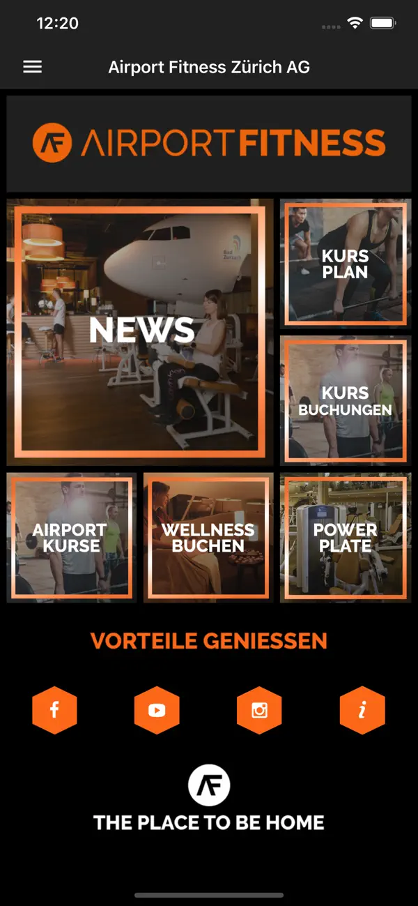 Screenshot #1 pour Airport Fitness Zürich