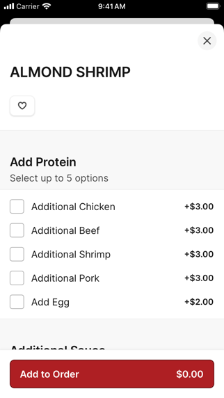 Red Panda Wok iPhone screenshot 3 - Food & Drink app