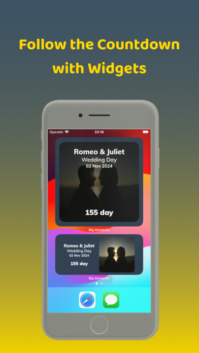 Countdown - Big Moments Widget Screenshot