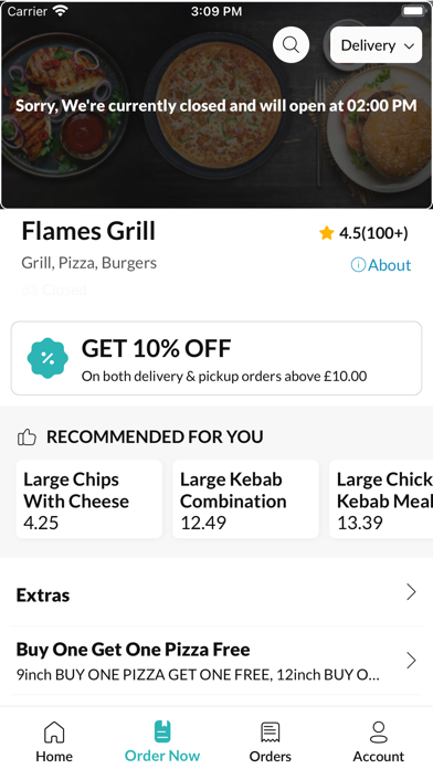 Flames Grill Screenshot