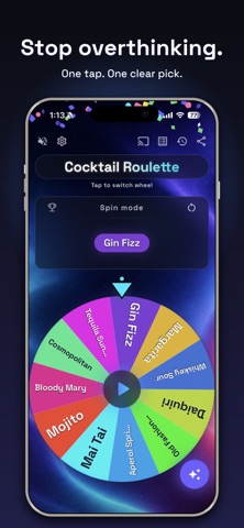 SpinPick AI: Decision Wheel Screenshot 3 of 5