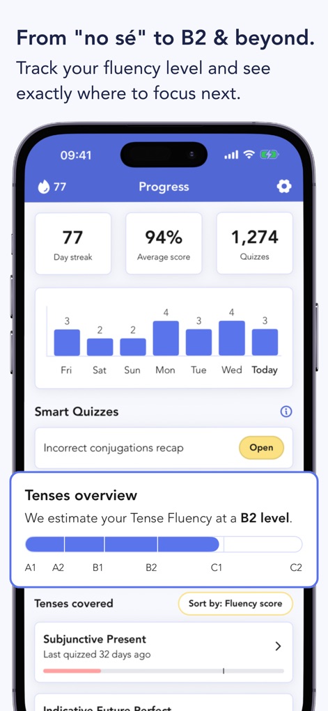 Ella Verbs: Learn Spanish - ella-verbs-spanish-progress-tracking