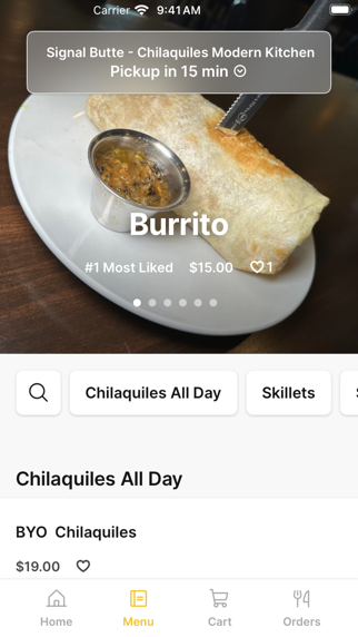 Chilaquiles Modern Kitchen iPhone screenshot 2 - Food & Drink app