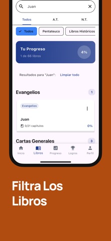 Leyendo Biblia - Tracking screenshot
