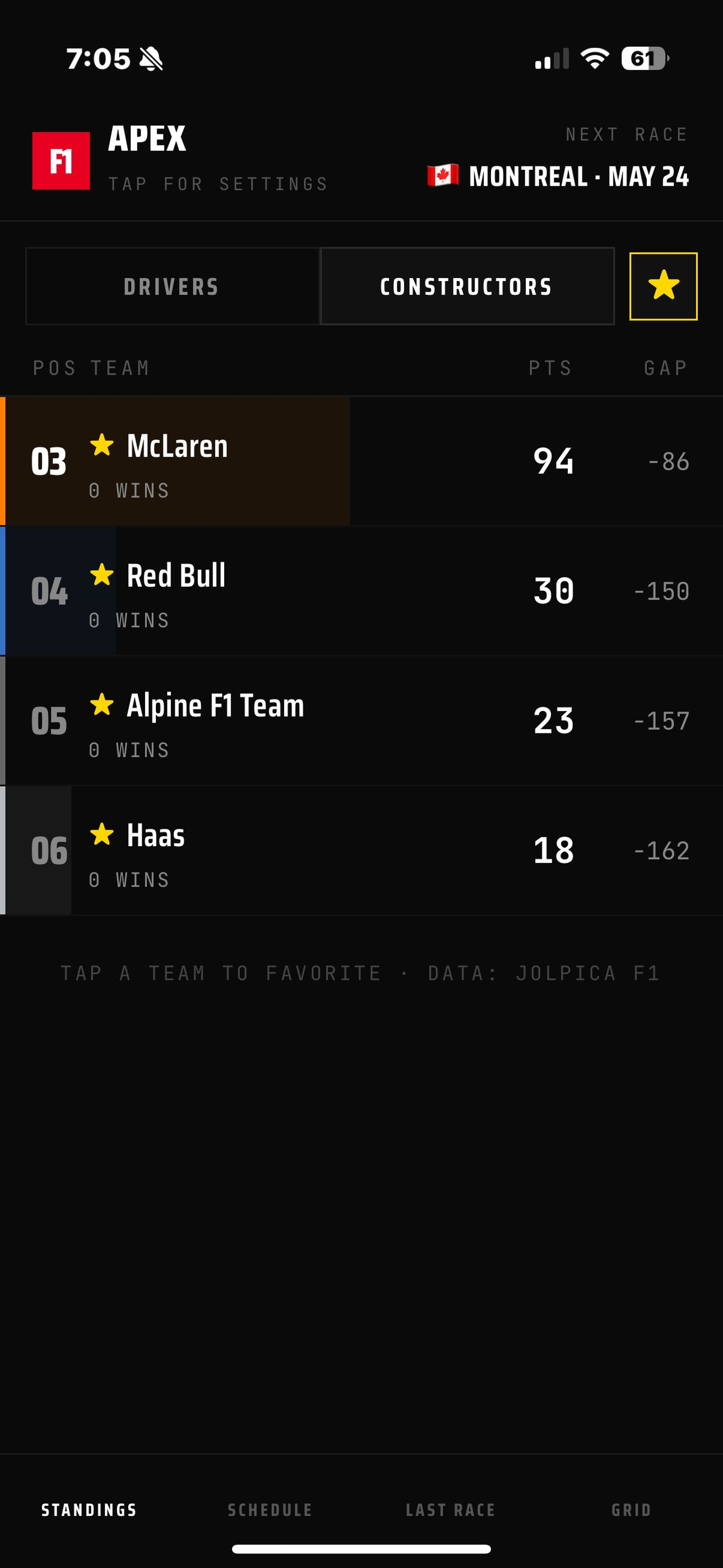 Apex Race Tracker screenshot 8