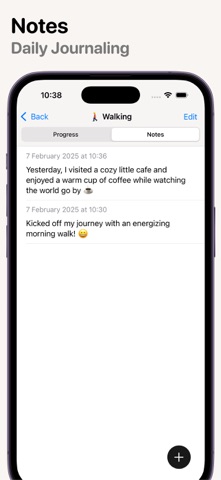 Routine flow - Quick Habit iPhone screenshot