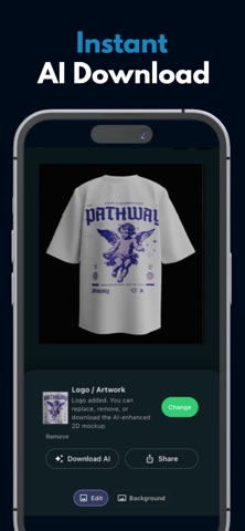 Mockups3D AI: Clothes Designer screenshot