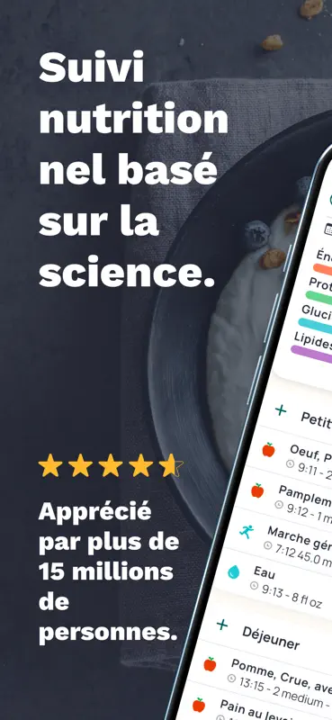 Cronometer: compte-calories screenshot 1 of 9