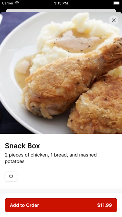 Screenshot 3 of New York Fried Chicken App