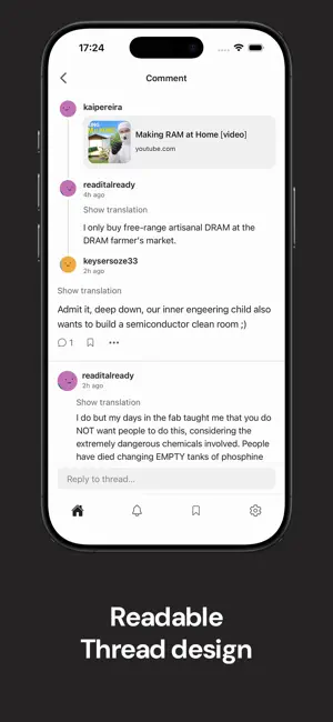 Haiker - Hacker News Reader iPhone screenshot 3