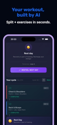 Arvo: AI Workout Coach Screenshot 7 of 10