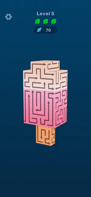 Cubedom: 3D Path Out Puzzle screenshot 3