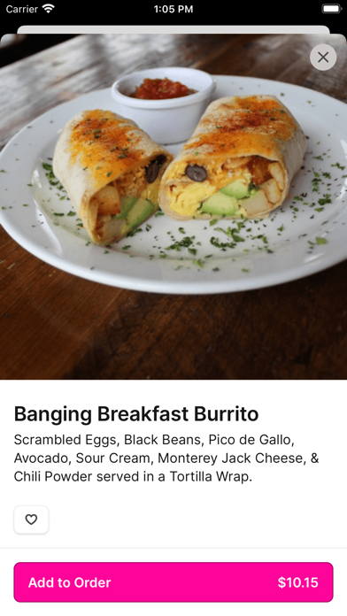 Towne Coffee & Cuisine iPhone screenshot 4 - Food & Drink app