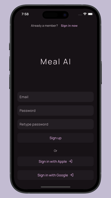 Meal AI Screenshot