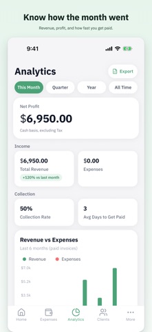 Invoia: Invoice Maker & Quote iPhone screenshot