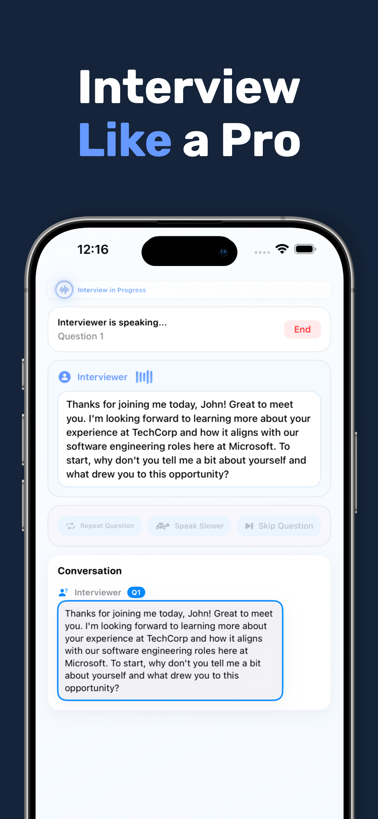 Prepair - Interview Coach