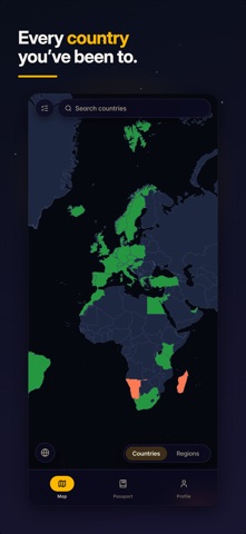 been — travel map & tracker Screenshot 1 of 8