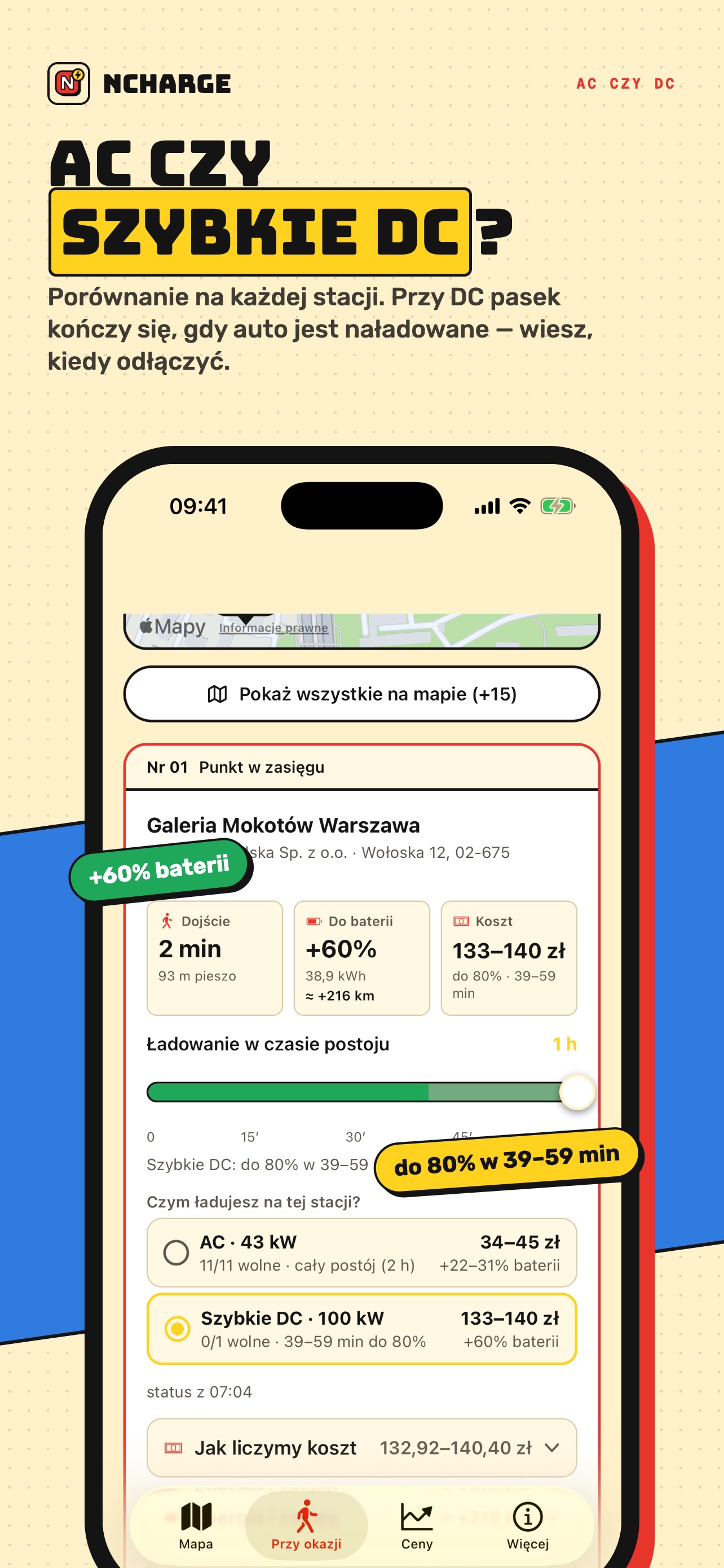 Screenshot 5 of ncharge — ładowarki EV na żywo