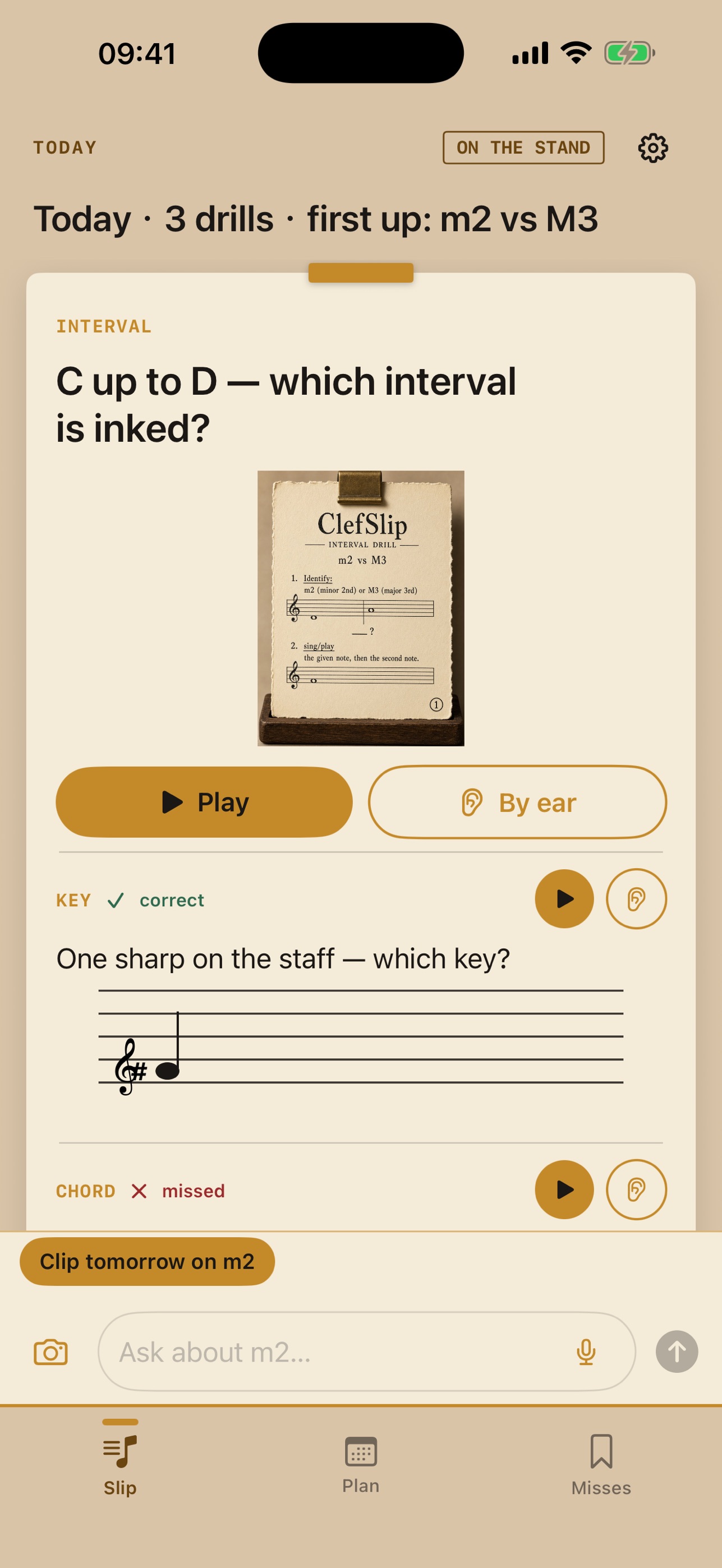 Screenshot 2 of ClefSlip