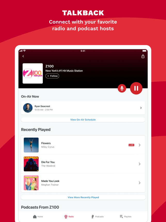 ‎iHeart: Radio, Podcasts, Music Screenshot