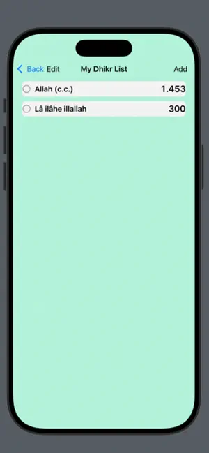 Dhikrmatic: Tasbeeh Counter screenshot 2