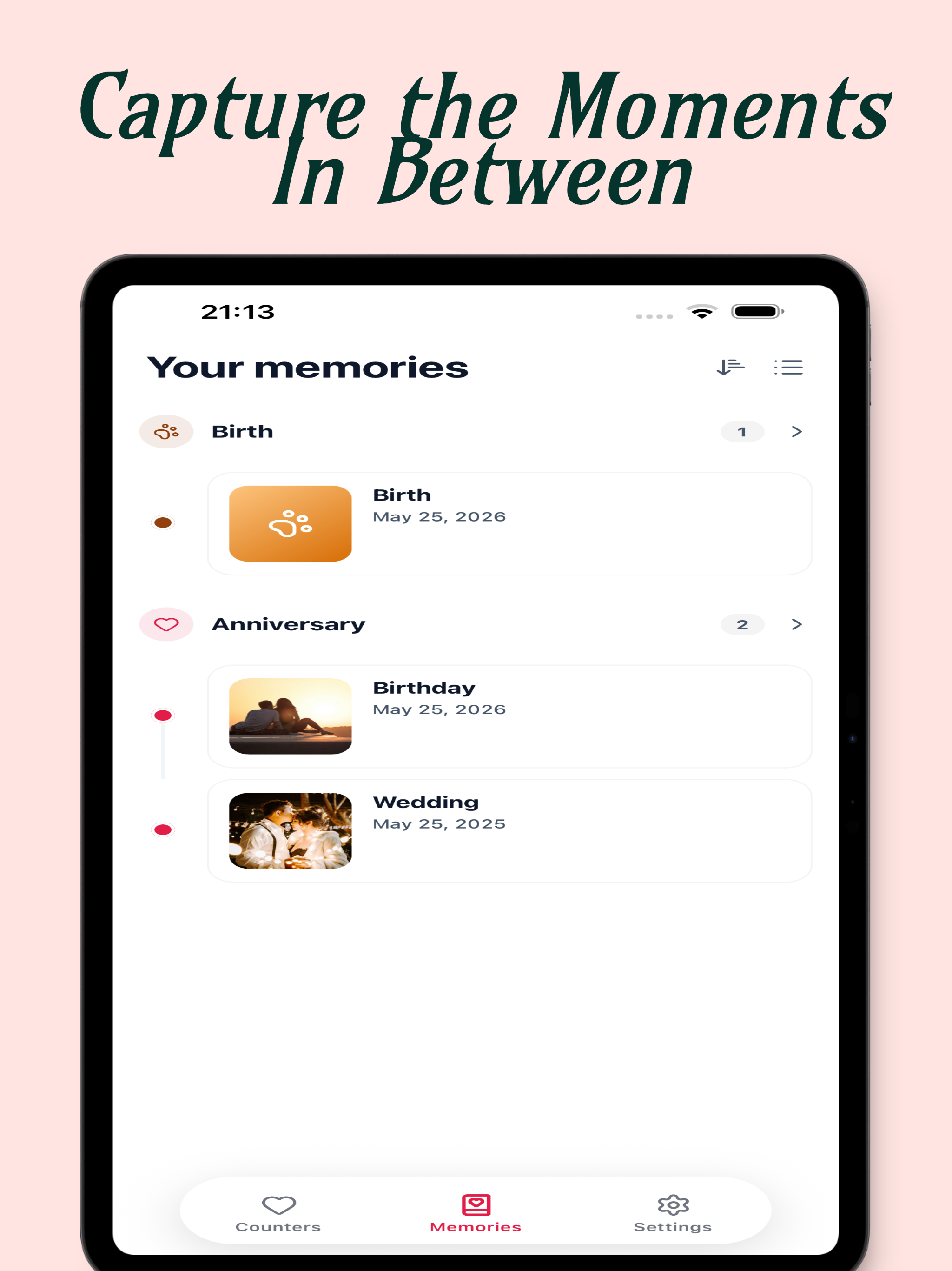 Our Days: Relationship Counter