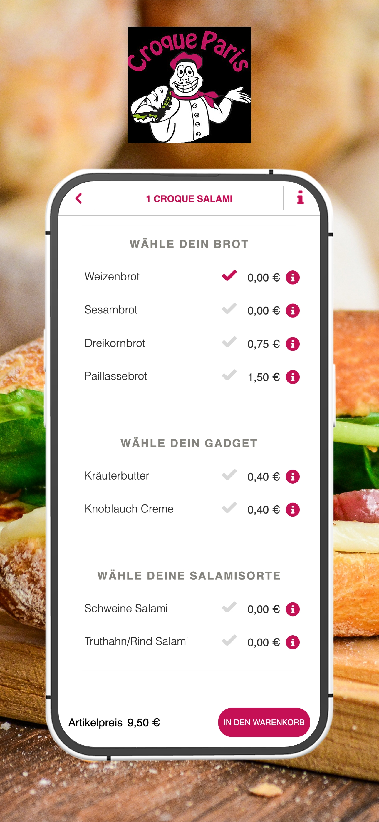 Croque Paris - Bad Bramstedt