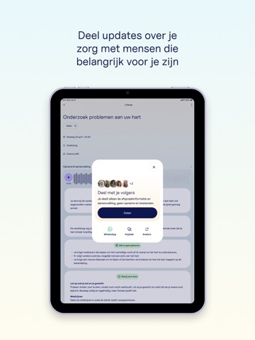 Ditto: Jouw zorg, samen helder iPad screenshot 4