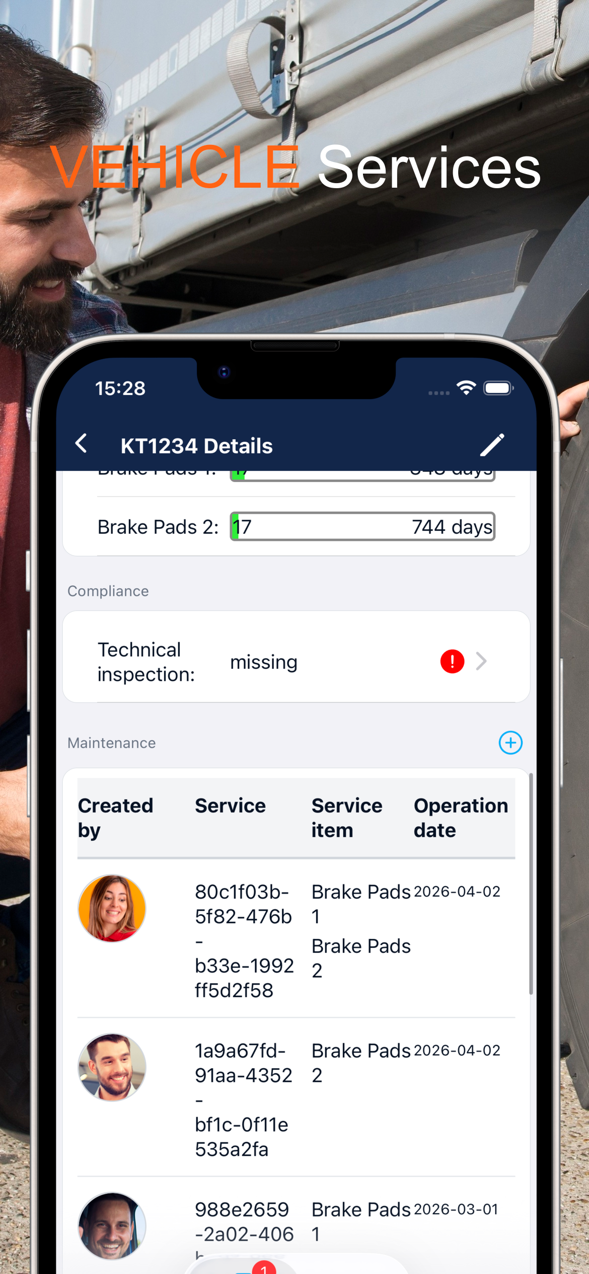 Fleet Maintenance - Tecaser screenshot 4