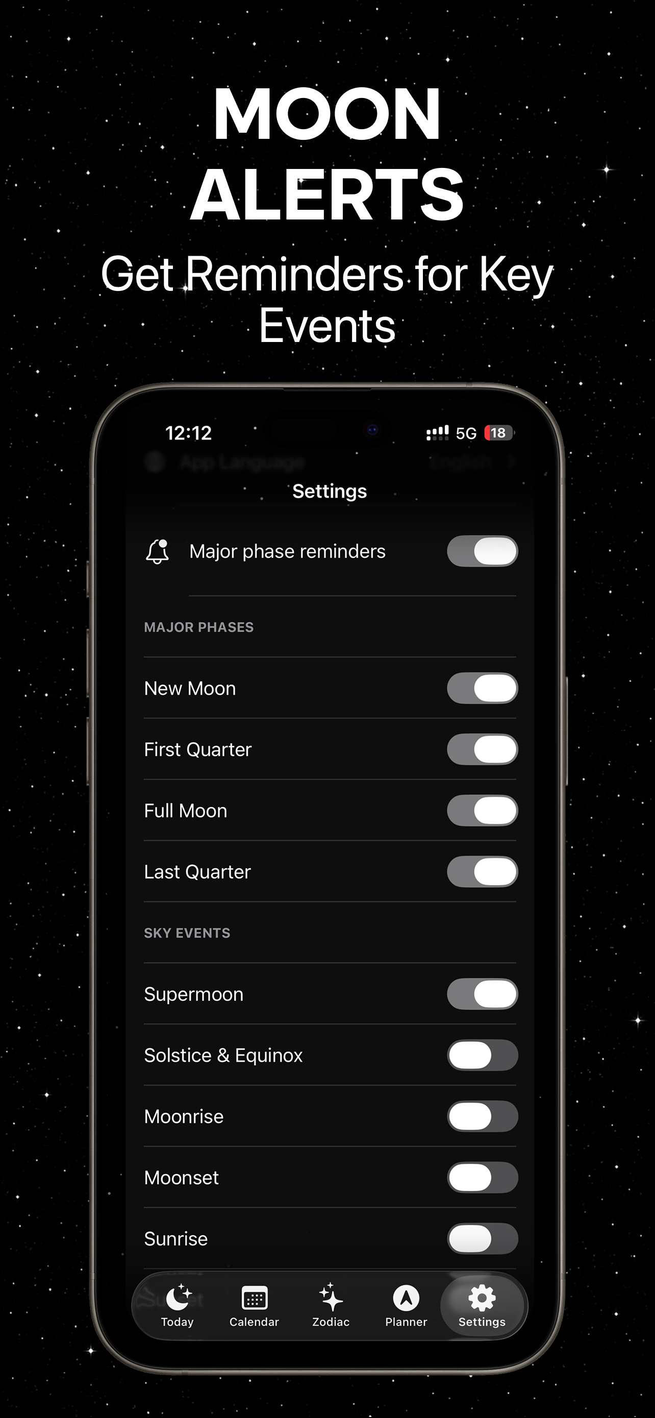 Moon Phase - Lunar Widgets