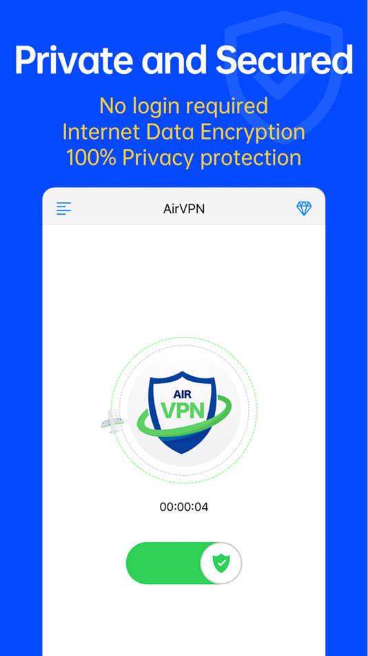 #4. AirVPN-Secure VPN Proxy Master (iOS) 由: Crystal Bee
