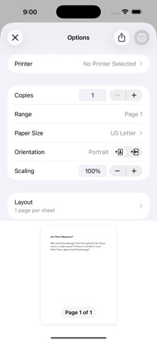 Minipad iPhone screenshot