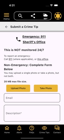 Baxter County Sheriff Arkansas Screenshot 3 of 5
