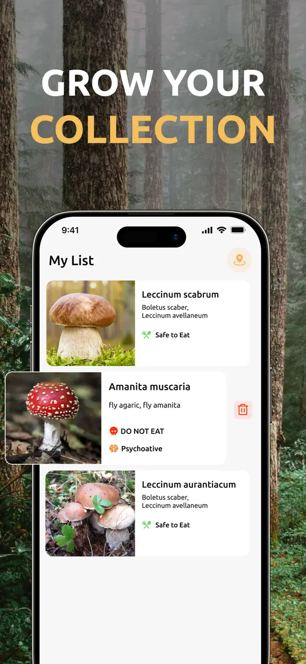 #4. Mushroom identifier: Fungi AI (iOS) By: Andrei Ivanou