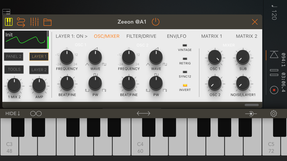 #9. AUM - Audio Mixer (iOS) 由: Kymatica AB