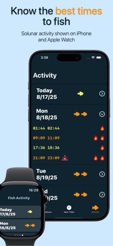 FisherPal: Fishing Forecasts iPhone screenshot